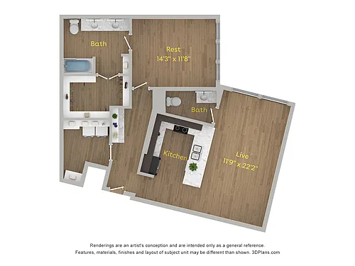 Floor plan A2