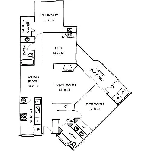 Floor plan Design 2D Premier