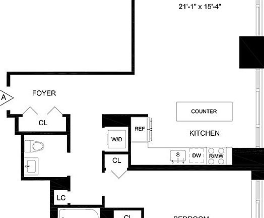 2nd image of 160 W 62nd St APT 49A