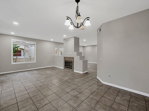 Formal Living Room with Chandelier