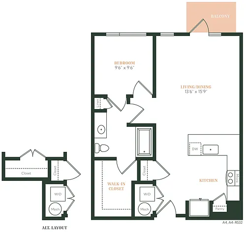 Floor plan A1H