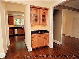 Wet Bar in Dining Room