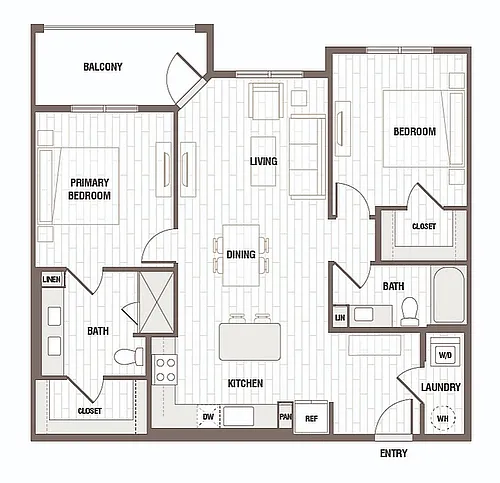 Floor plan B1-E2