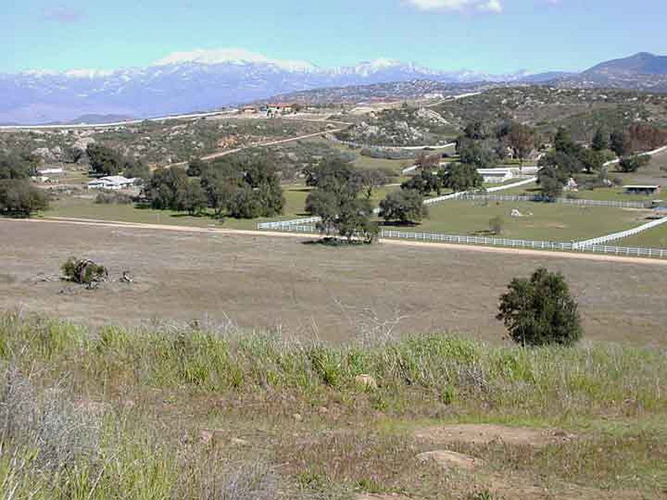 mountain view in spring