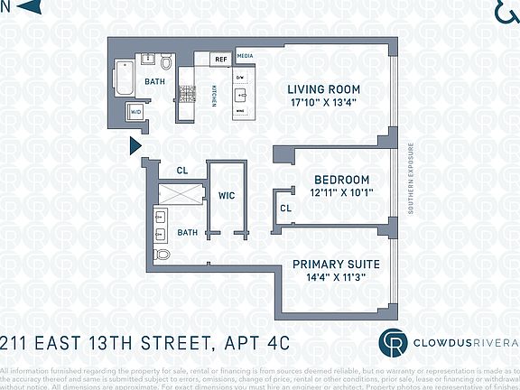 2nd image of 211 E 13th St #4C