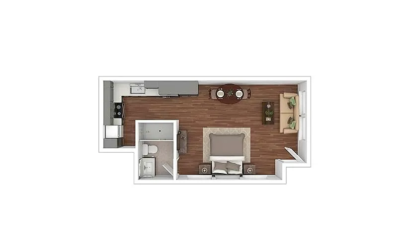Floor plan Dixie