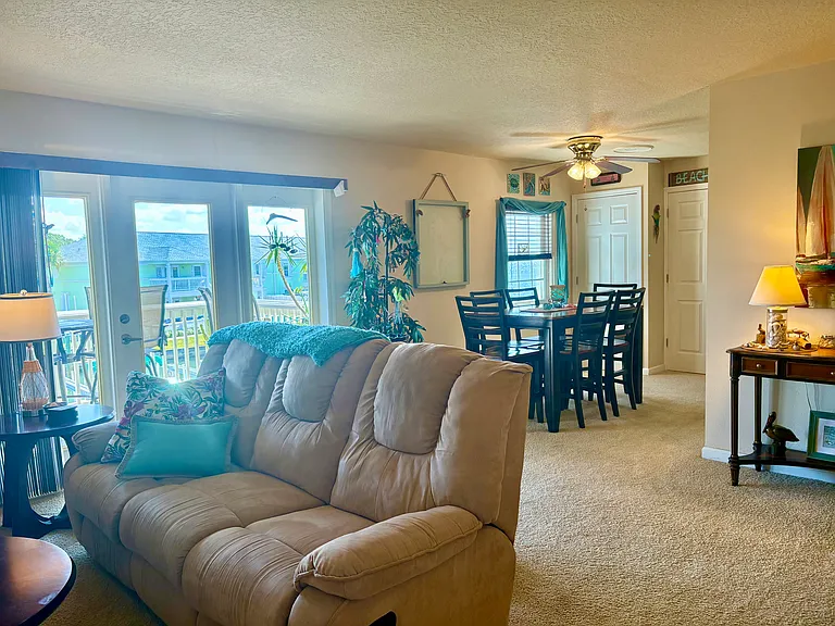 Open floor plan with beautiful waterviews