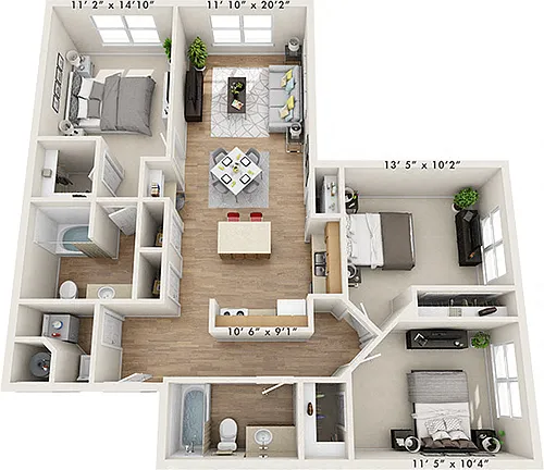 Floor plan The Classic Affordable