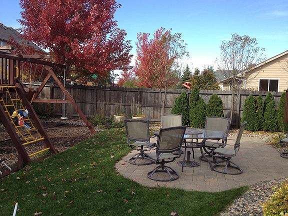 Backyard patio