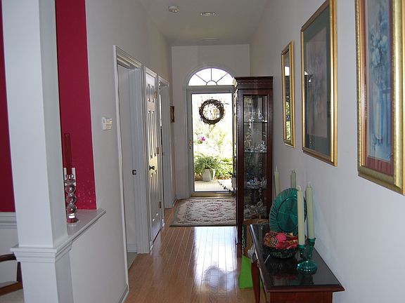 Hallway to front entry