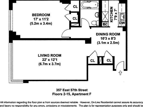 2nd image of 351 E 57th St #7F