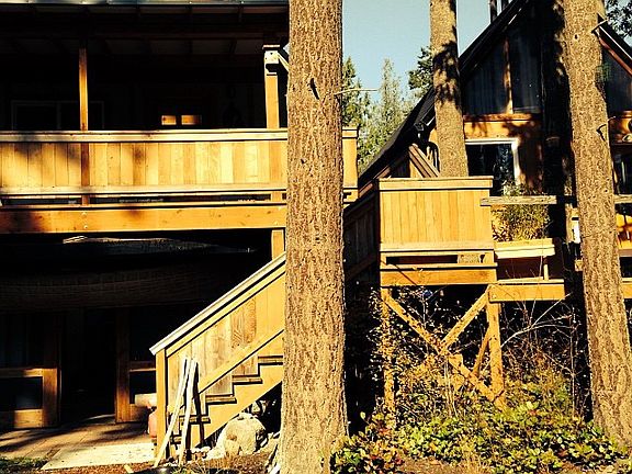 house, porch and outbuilding