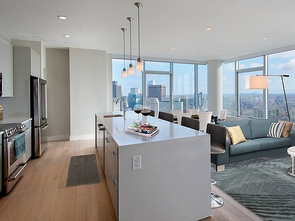 Kitchen and Living Room