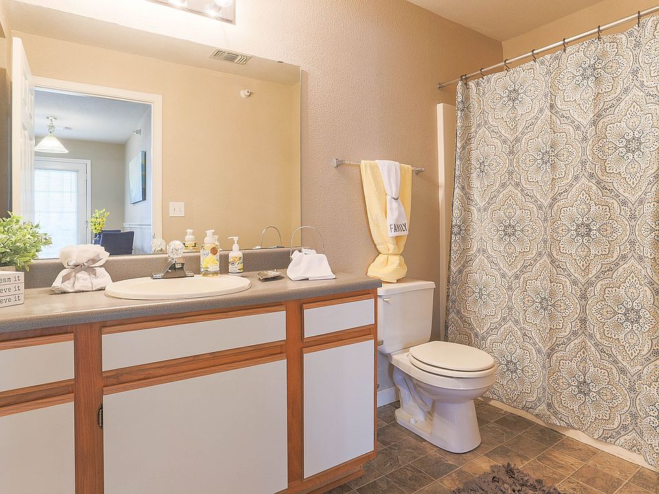 Every apartment home at Waterbrook Apartments in Lincoln, Nebraska features a full bathroom designed for everyday comfort and convenience. Professionally operated by Highlands Vista Group.