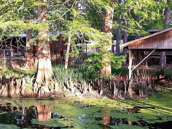 View from boathouse patio