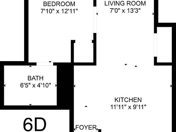 2nd image of 101 W 126th St APT 6D