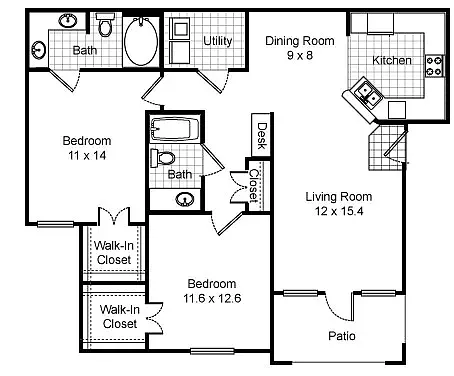 Floor plan C1