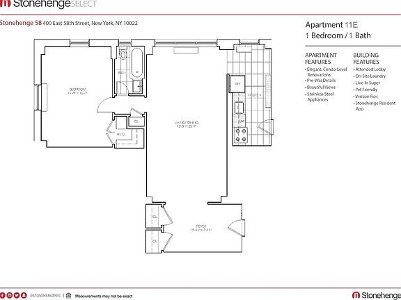 2nd image of 400 E 58th St APT 11E