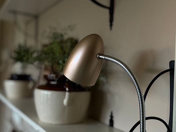 2 reading lamps above the bed.