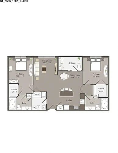 Floor plan B4