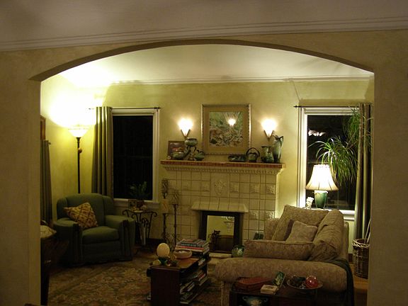 Living Room - shown furnished example