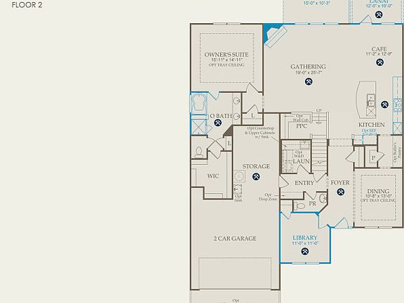 Vanderbilt Floor Plan, Quick Move-in Home, Floor 1