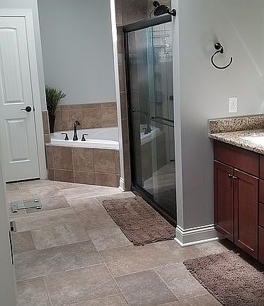 Master bath 