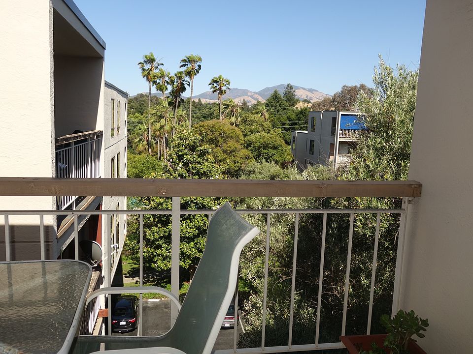 View from the furnished balcony