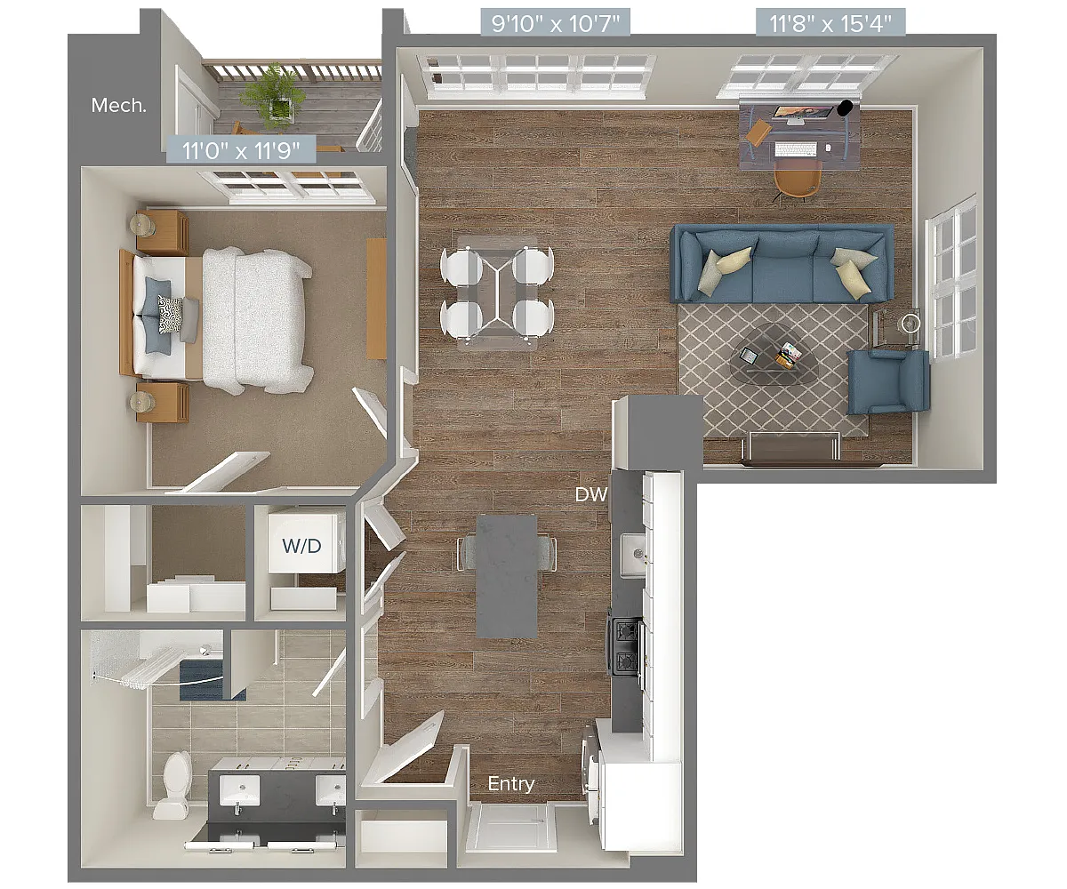 Floor plan A5-854