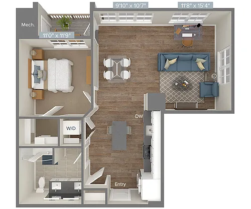 Floor plan A5-854