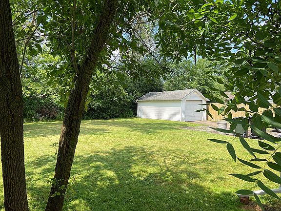 Backyard w/ Garage