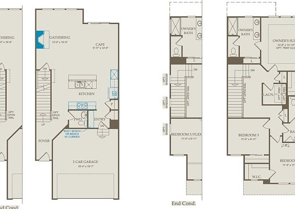 Ashton End Unit Floor Plan