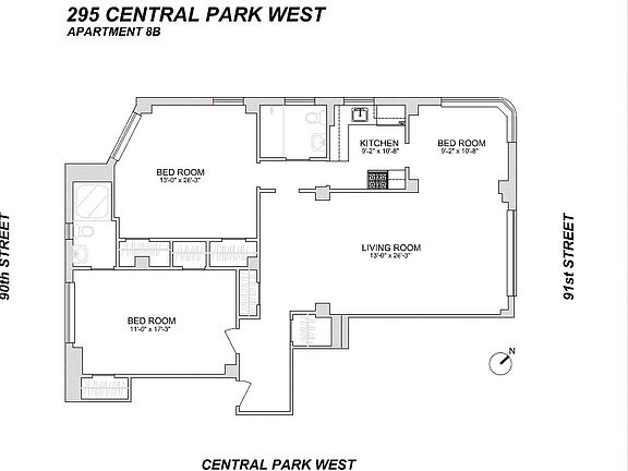 2nd image of 295 Central Park W APT 15B