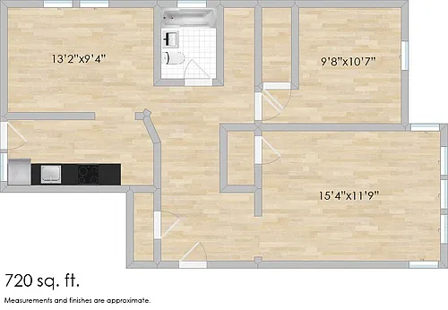 Floor plan 347 S. Harvey