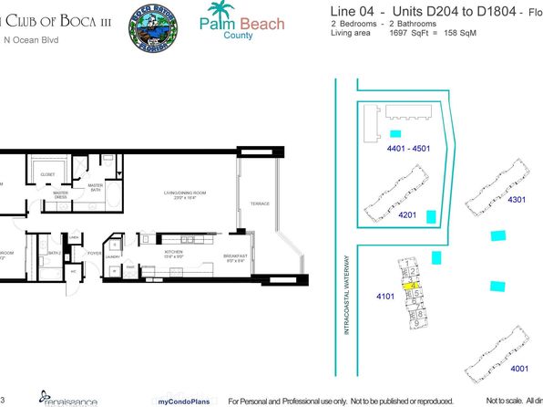 4101 N Ocean Boulevard #504, Boca Raton, FL 33431