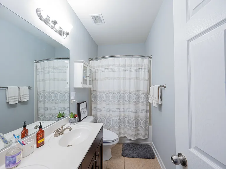 Dedicated bathroom.