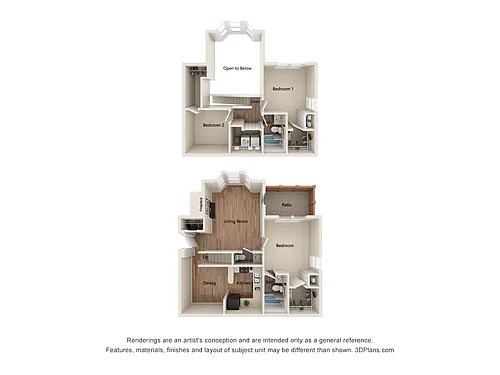 Floor plan The Barrington