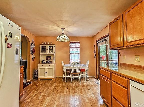 Dining area from kitchen