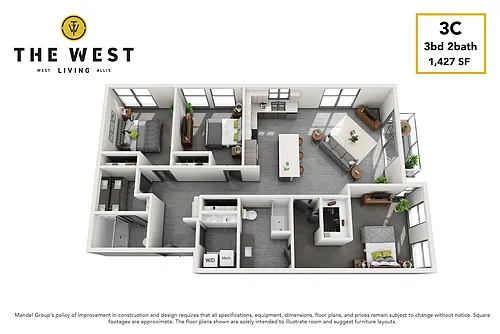 Floor plan 3C