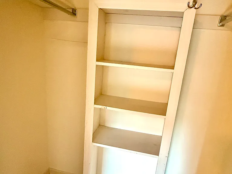Third bedroom walk in closet