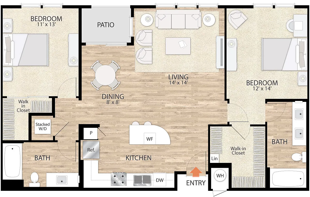 Floor plan Plan N