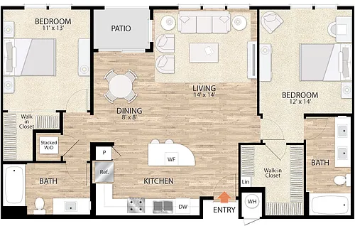 Floor plan Plan N