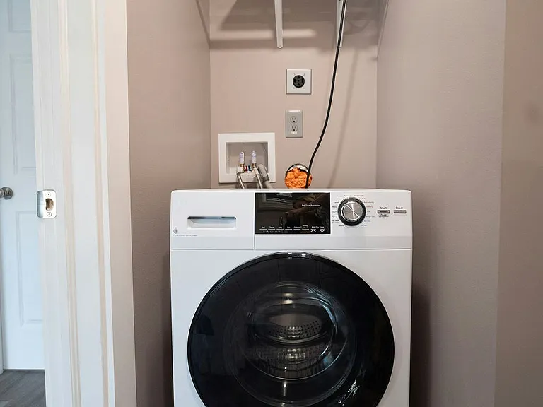 New integrated washer/dryer!