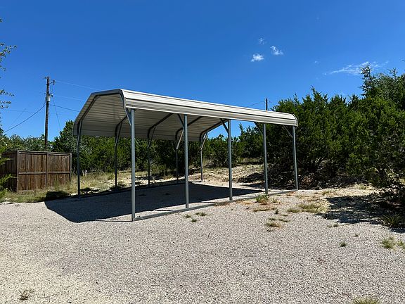 Large metal 2-car carport