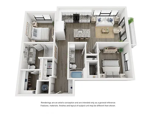 Floor plan B2