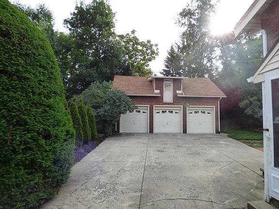 The garage door on the left would be yours. The garage has an automated opener.