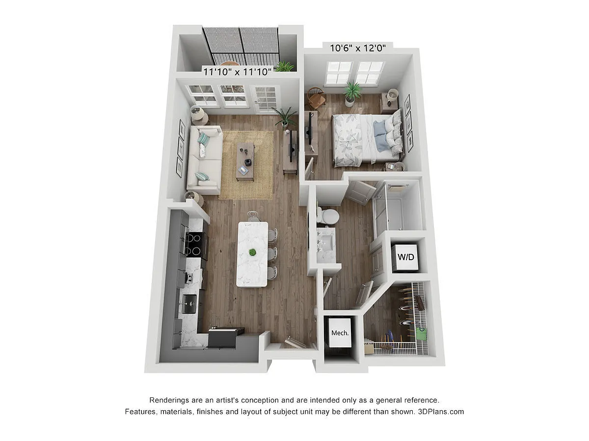Floor plan A1