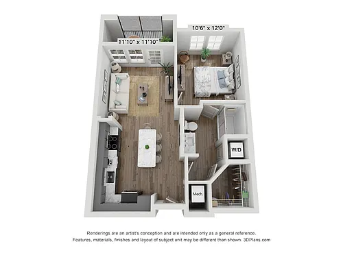 Floor plan A1