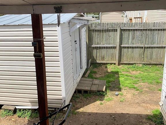 Backyard and shed