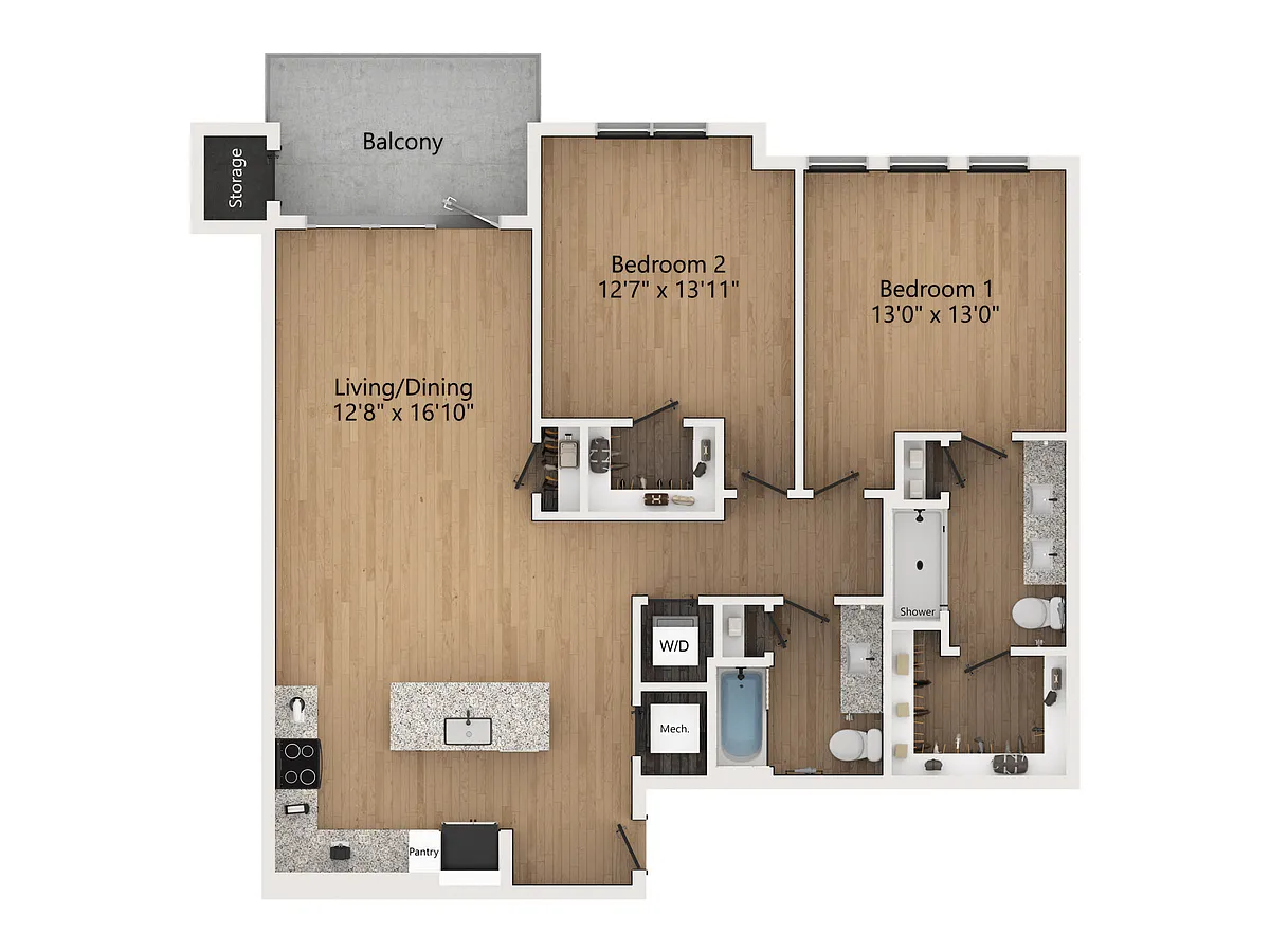 Floor plan C7